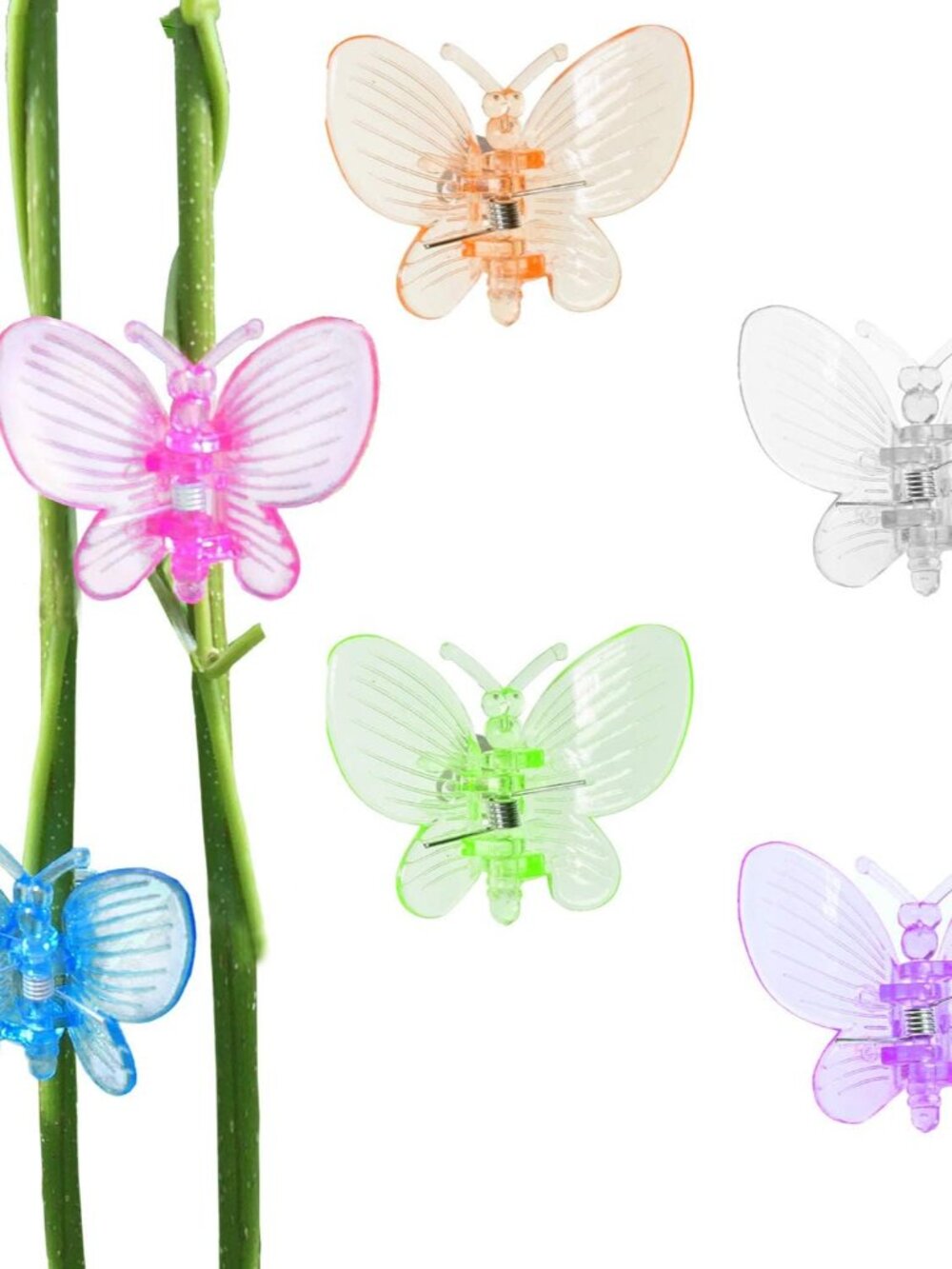 Orchid Clips 30Pcs Butterfly Plant Clips Orchid Support Clips Vine Clips Plant C